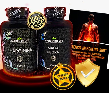 COMBO MACA NEGRA + L ARGININA CON INVIMA